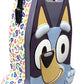 Bluey Head Shaped Tin Carry All - Hinged, Lid, Handle, 1 Count, Blue
