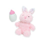 Jc Toys - La Baby Travel Case Gift Set| Caucasian 11-Inch Small Soft Body Baby Doll | Washable | Cute Outfit, Bottle, Pacifier & Plush Bunny | For Children 12 Months +, Pink