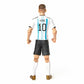 Sockers Banbo Toys Argentina AFA Lionel Messi 8 Collectible Soccer Action Figure