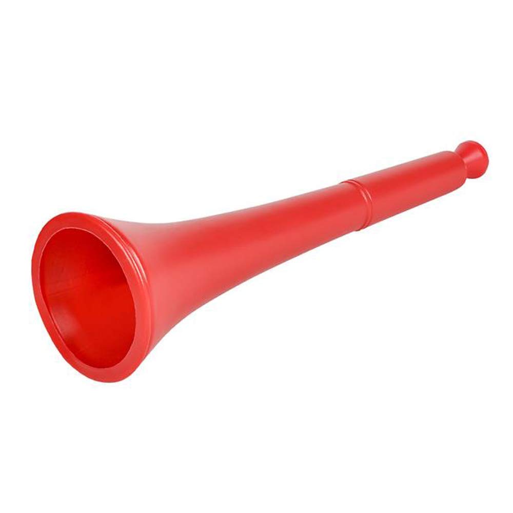 Vuvuzela - South African Style Collapsible Horn, Red (Pack Of 6)