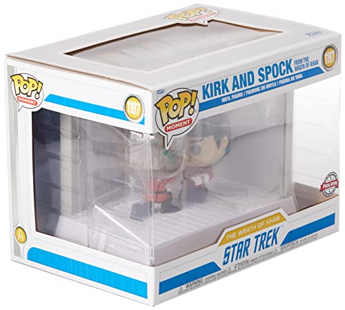 Funko Pop! Star Trek: The Wrath of Khan - Kirk & Spock Movie Moment Figure (Targetcon limited availability)