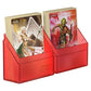 Ultimate Guard Boulder 40+ Classic, Deck Case For 40 Double-Sleeved Tcg Cards, Ruby, Secure & Durable Storage For Trading Card Games, Soft-Touch Finish