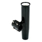 Lees Clamp-On Rod Holder - Black Aluminum - Horizontal Mount - Fits 1.315 O.D. Pipe