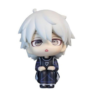Puruuige Nagi Seishiro Figure Anime Look Up Figurine 3.9'' Pvc Cute Q Version Action Figure Model Cake Topper Collectible Statue