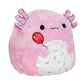 Squishmallows 8 Inch Plush Toy - Archie Axolotl with Balloon, Red, Soft Plush, Model CT6619