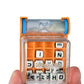 World's Smallest Boggle Game - Miniature 2-Player Puzzle, Multi-Color, Plastic, Model 5061
