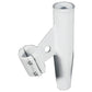 Lees Clamp-On Rod Holder - White Aluminum - Vertical Mount - Fits 1.660 O.D. Pipe