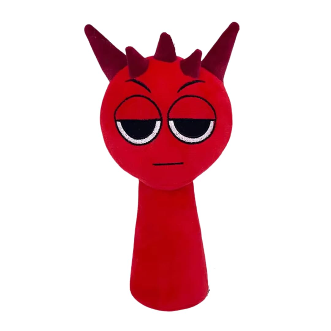 TechMax Solution Red Sprunki Plush Toys