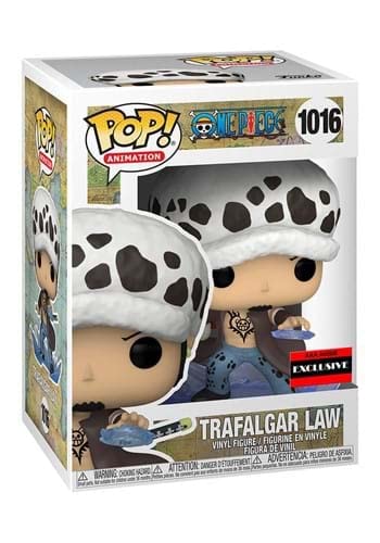 Funko Pop! Animation One Piece Trafalgar D. Law Vinyl Figure #1016 - Exclusive Special Edition, Standard Size, Purple
