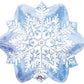 NEW!! OLAF SNOWFLAKES Balloons Birthday party Decoration Supplies Frozen Elsa