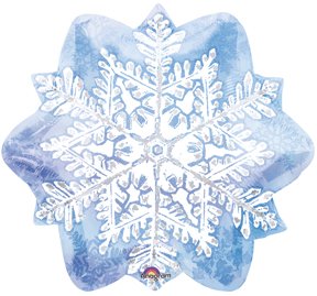 NEW!! OLAF SNOWFLAKES Balloons Birthday party Decoration Supplies Frozen Elsa