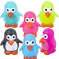 Happy Deals ~ Rubber Penguin Toys | 12 Pack | 2 Inch Water Squirting Toy Figures