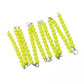 Jazzy Pearls 5X10Pcs Montessori Bead Chains Montessori Counting Toy For Kids Ages 35 Gift Yellow|10 Montessori Bead Chains(5 Pa