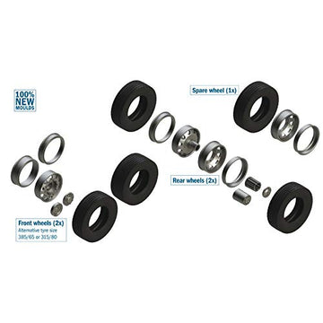 Italeri European Tractors Tyres and Rims Scale 1 : 24