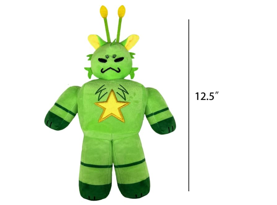 HQRYSH Gnarpy Plush, Regretavator Gnarpy Alien Cat Plush Toys Give Fans and Friends Beautifully Plushie Doll Gifts (Green-)
