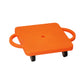 Bnf Floor Scooter Board with Handles Play Equipment Gross Motor Toy with Casters Orange|Sporting Goods|Outdoor Sports|Scooters|K