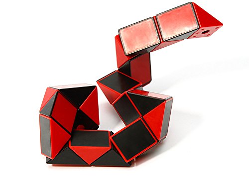 Snake Magic Speed Cube Speed Twist Brain Puzzle Cube Brain Teaser Toys for ADD ADHD Anxiety and Autism mature-themed Children by SHUYUE (3 Pack Mix)