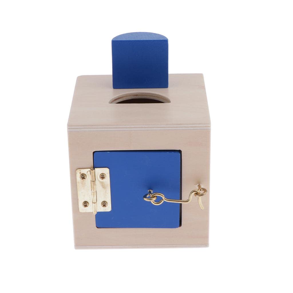 Enakshi (Label) Montessori Toys Kids Early Education Teaching Aids Cube Wooden Toy Bluetoys & Hobbies|Educational| Educational T