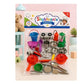 Shubhronix Kids Kitchen Set Toy, Multicolour, Plastic, with Stainless Steel Utensils, Pots, Pans and Accessories, for Ages 3+