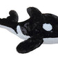 Aurora® Adorable Flopsie™ Splash™ Stuffed Animal - Playful Ease - Timeless Companions - Black 12 Inches