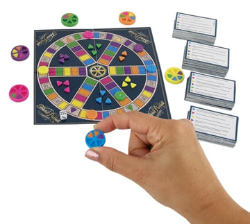 World's Smallest Trivial Pursuit - Miniature Multi-Color Plastic Game Model 5178