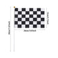 Eopelsm Race Car Balloon Garland Kit 166PCS, Dusty Blue & Black Latex, Checkered Foil, BQ-RCK, Perfect for Birthday Party Decorations