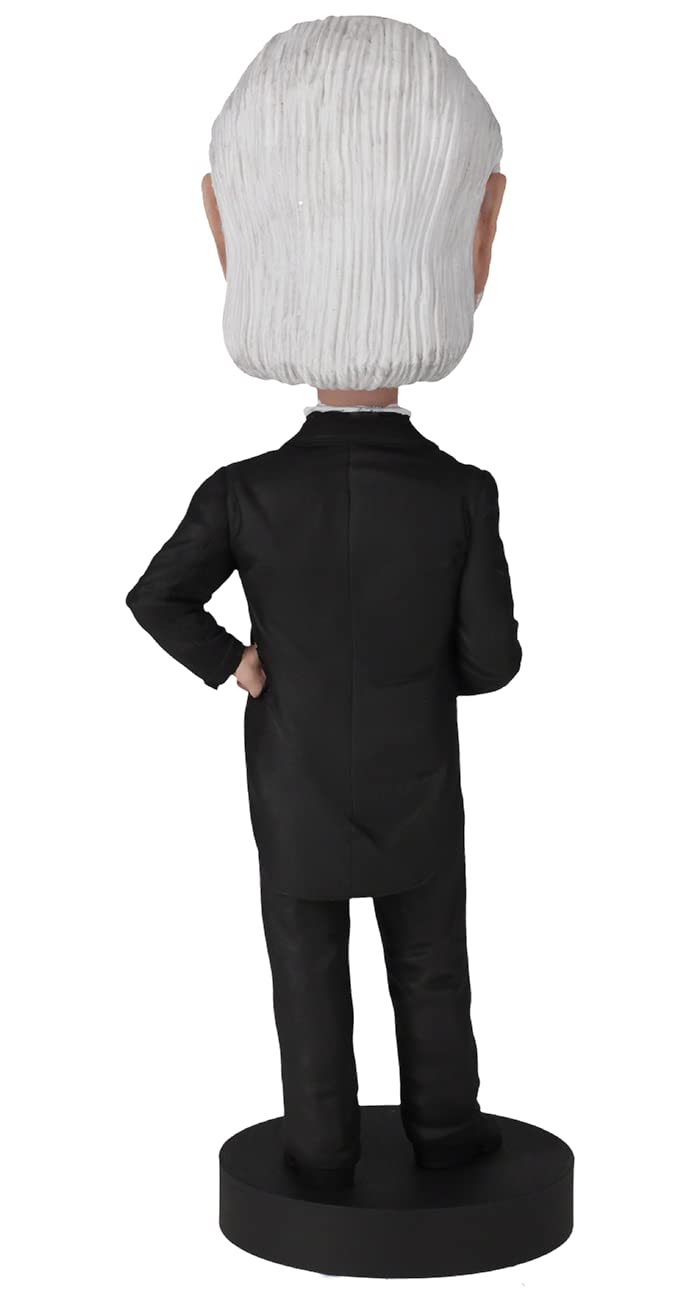 Royal Bobbles John Quincy Adams Bobblehead  enhanced Polyresin Lifelike Figure  Unique Serial Number  Exquisite Detail