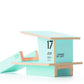 CANDYCAR Wooden Diecast Collection - Teal Santa Monica  enhanced Handcrafted Beech Wood Beach Tower