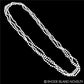 Rhode Island Novelty 48 Inch 7mm White Pearl Necklaces, Pack of 12