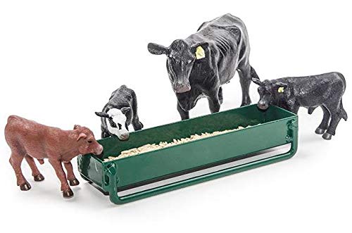 Little Buster Toys Angus Calf - Realistic Black Angus Calf, 1/16Th Scale