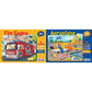 Frank 15 Pieces Floor Puzzle for 3 Year Old Kids and Above (FIRE Engine) & Frank 15 Pieces Floor Puzzle for 3 Year Old Kids and 