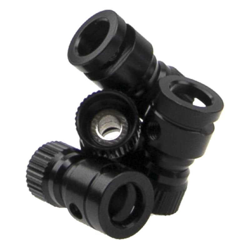 4Pcs ShareGoo Metal RC Body Shell Mount Column Hole Locator for 4-6mm RC Car Shell Compatible with HSP HPI Tamiya Axial 1/10 RC