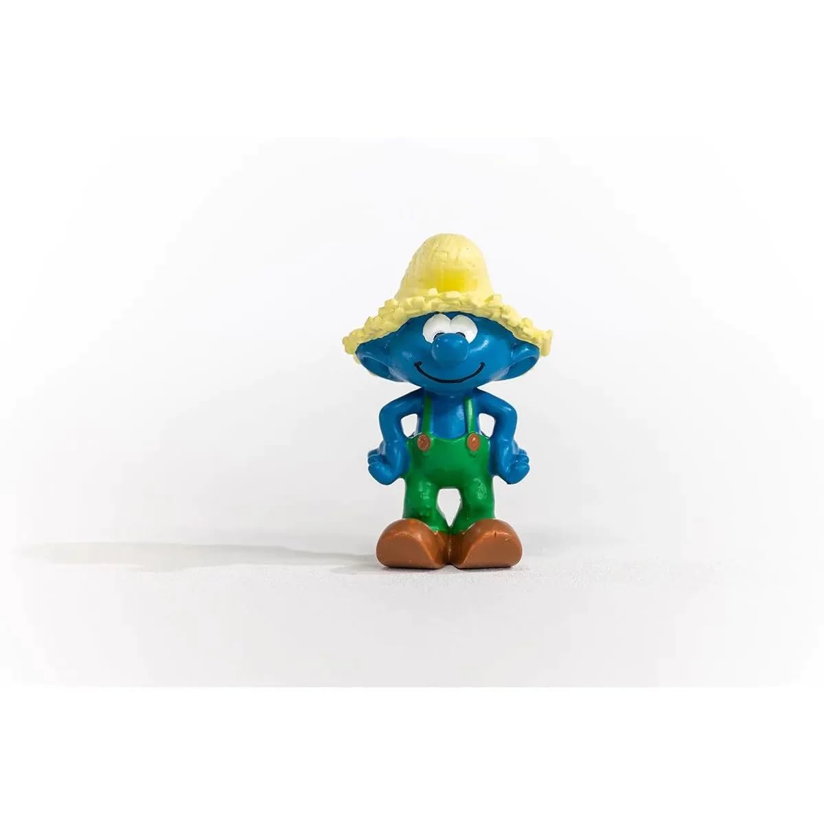 Schleich Smurfs, Collectible Retro Cartoon Toys For Boys And Girls, Farmer Smurf Toy Figurine, Ages 3+
