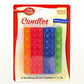 Betty Crocker Building Block Candles, Unscented
