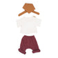 Miniland 12" Dune Boy Doll Set - Multicolor Cotton Clothes, Model 31647