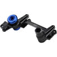 Hot Racing Aluminum Servo Saver Bellcrank Steering Maxx, Small, Black