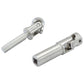 2PCS Metal Drive Shaft Front Rear Center Shaft for FMS FCX24 1/24 RC Crawler Car Upgrade Parts