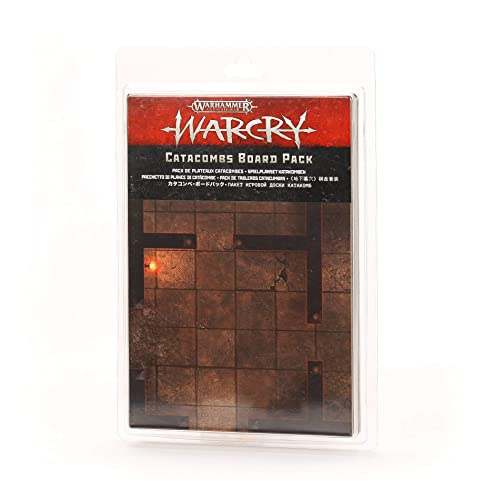 Games Workshop Warhammer Aos - Warcry : Pack De Plateaux Catacombes