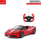 1/14 Scale Ferrari 458 Speciale A Radio Remote Control Model Car R/C RTR Auto Open & Close Roof Convertible Push Button for unis