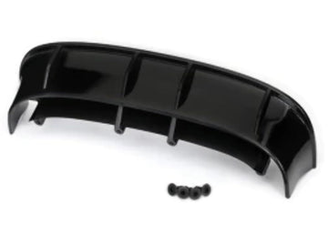 Traxxas 7413 Ford Fiesta St Wing, Black, Fits 1/10 Nos Deegan Rally Car Vehicle
