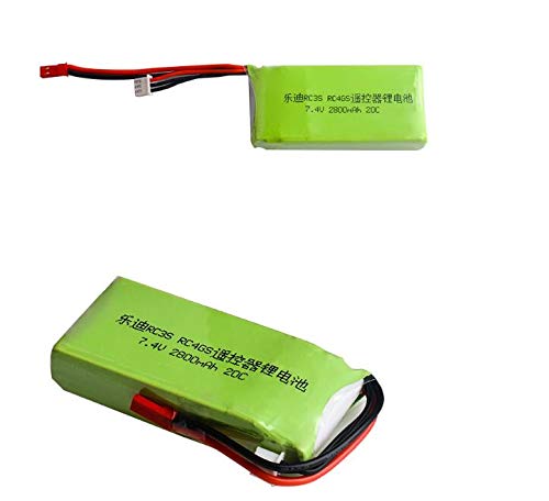 7.4V 2800mah 20C Lipo Battery Li-Polymer 2S for Radiolink RC3S RC4GS RC6GS Transmitter Reomote Controller