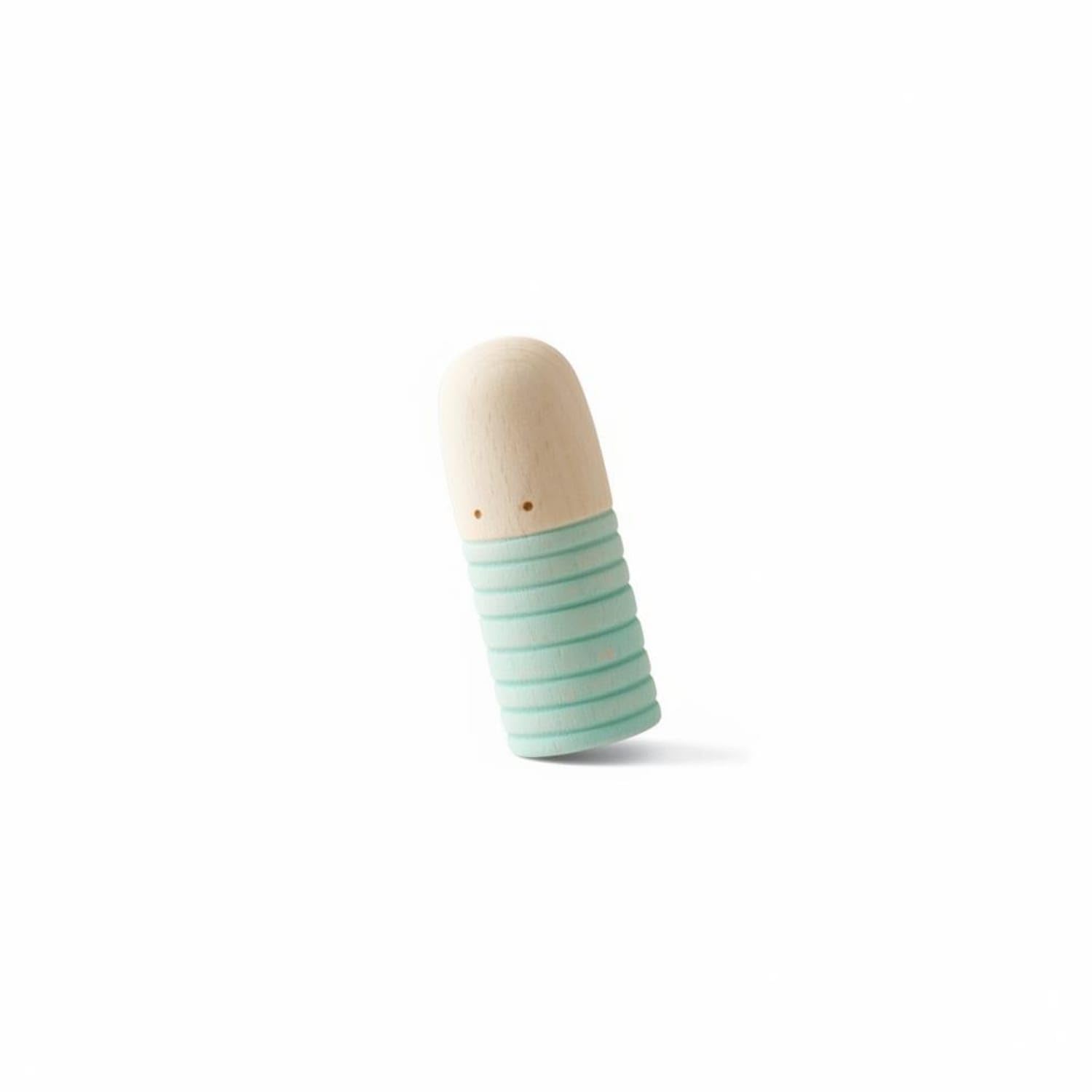 Ujeavette HandEye Coordination Finger Press Toy Fine Manual Skills Early Learning Block Toy Logical Thinking Wooden Peg Popper 