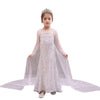 Fancydresswale Girls Princess Dress And Accessories For Girls Birthday (White Princess, 10-12 Years), Floor Length, Casual Dress