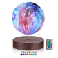 Levitating Moon Lamp, Floating Moon Light ,3D Printed Magnetic Levitation Moon,Rotating Moon Display Mode, Touch Base , Levitate