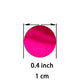 Hot Pink Foil Metallic Round Table Confetti Decor Circle Dots Mylar Table Scatter Confetti Wedding Bachelorette Baby Shower Girl