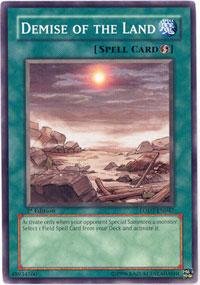 Yu-Gi-Oh! - Demise Of The Land (Lodt-En047) - Light Of Destruction - 1St Edition - Common