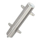 Lees Stainless Steel Heavy Duty Bulkhead Mount w/Swivel Base - Extra Long 2.25 OD X 14.5 Tube