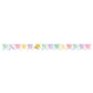 Creative Converting 329312 Happy Birthday Banner, Unicorn Sparkle