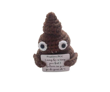 Carafast Funny Gifts Mini Positive Poo Cute And Funny White Elephant Gift Suitable For Birthday Gag Gift(Fat)