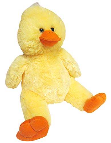 Cuddly Soft 16 Inch Stuffed Yellow Plush Duck.We Stuff 'Em.You Love 'Em!
